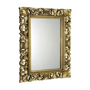SAPHO SCULE zrcadlo ve vyřezávaném rámu 70x100cm, zlatá IN163 obraz