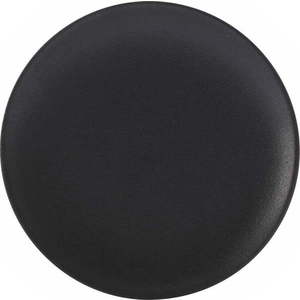 Černý keramický talíř ø 27 cm Caviar – Maxwell & Williams obraz