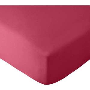 Tmavě růžové napínací prostěradlo 135x190 cm So Soft Easy Iron – Catherine Lansfield obraz