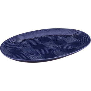 Tmavě modrý keramický servírovací talíř 30x41 cm Arc – Maxwell & Williams obraz