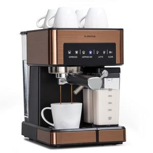 Klarstein Arabica Comfort, espresso kávovar, 1350 W, 20 bar, 1, 8 l, dotykový displej obraz