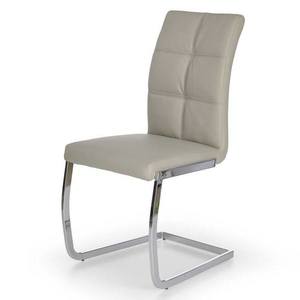 Jídelní židle SCK-228 šedá/chrom obraz