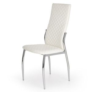 Jídelní židle SCK-238 bílá/chrom obraz