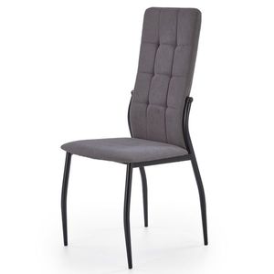 Jídelní židle SCK-334 šedá/černá obraz