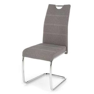 Jídelní židle SCK-349 šedá/chrom obraz