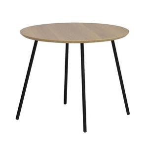 Přístavný stolek POM 2 dub/černá obraz