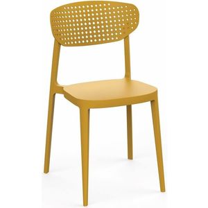 Jídelní židle AIRE Žlutá, Jídelní židle AIRE Žlutá obraz