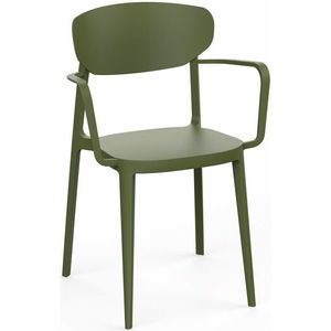 Jídelní židle MARE ARMCHAIR Zelená, Jídelní židle MARE ARMCHAIR Zelená obraz