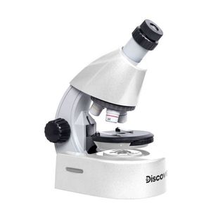 Mikroskop Discovery Micro Polar, zvětšení až 640 x, stříbrný obraz