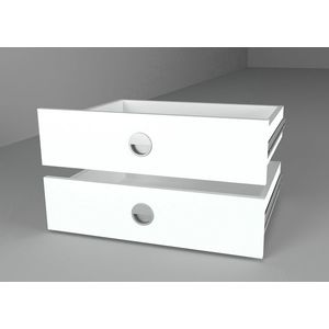 Zásuvky (2ks) 43x60 ke skříni bílá obraz