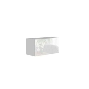 Závěsná skříňka ANTOFALLA typ 5, bílá/bílý lesk obraz