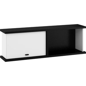 Závěsná skříňka ORSOLA S, černá/bílá obraz