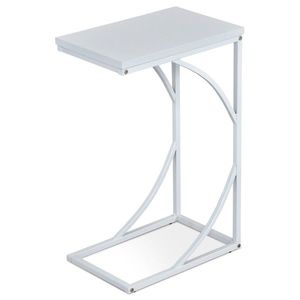 Přístavný stolek MACARIO, bílá obraz