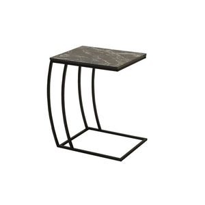 Přídavný stolek DOMITILLA, kovová konstrukce, mramor obraz