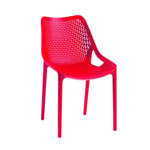 ArtRoja Zahradní židle BILROS Barva: Červená obraz