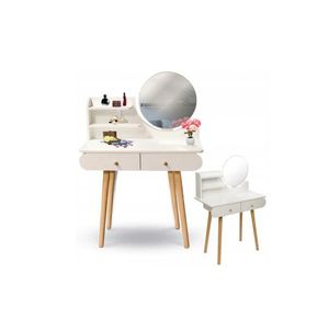 ArtJum Toaletní stolek SCANDI bílá | CM-891920 obraz