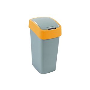 CURVER - Koš odpadkový Flipbin 50l stříbrná/žlutá obraz