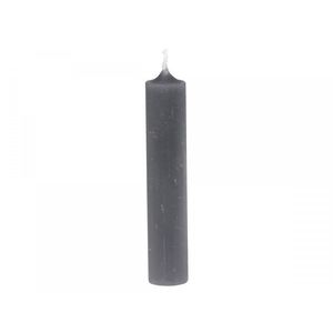 Granitová úzká krátká svíčka Short dinner coal - Ø 2 *11cm / 4.5h 70085427 (70854-27) obraz