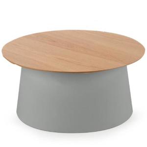 Konferenční stolek Azzura přírodní/popelavě šedá obraz