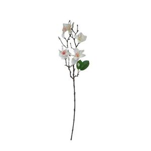 Umělá větvička Magnolie bílá, 64 cm obraz