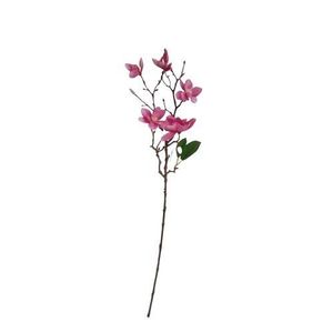 Umělá větvička Magnolie tmavě růžová, 64 cm obraz