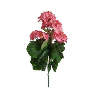 Umělá květina Muškát světle růžová, 47 cm obraz