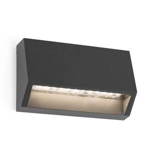 FARO BARCELONA LED venkovní nástěnné svítidlo Must, šířka 9, 6 cm obraz