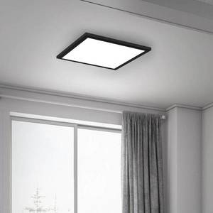 Briloner LED panel Simple, černý, ultra plochý, 30x30cm obraz