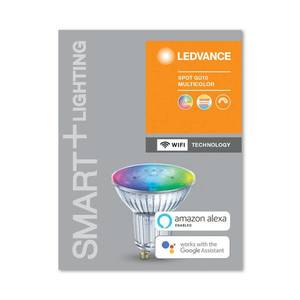 LEDVANCE SMART+ LEDVANCE SMART+ WiFi GU10 reflektor 4, 9W 45° RGBW obraz