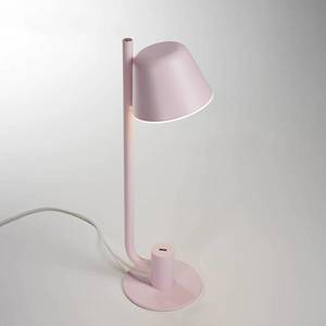 Prandina Prandina Bima T1 USB LED stolní lampa, růžová obraz