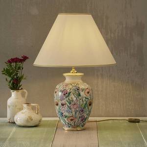 austrolux KOLARZ Giardino Panse – stolní lampa květiny 40 cm obraz