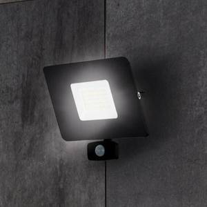 EGLO Faedo 3 LED venkovní reflektor, senzor, černá, 50W obraz