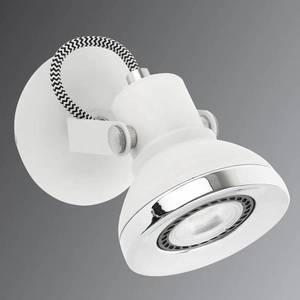 FARO BARCELONA Nástěnný reflektor Ring s LED v bílé obraz