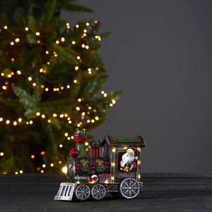 STAR TRADING Loke LED dekorativní světlo, Santa Claus ve vlaku obraz
