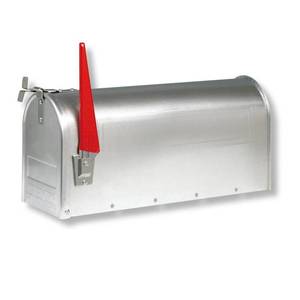 Burgwächter U.S. Mailbox s otočným praporkem, hliník obraz