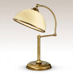 Cremasco Nastavitelná stolní lampa La Botte slonovina obraz