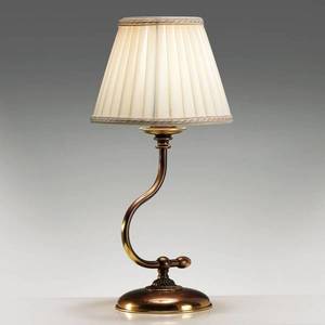 Cremasco Stolní lampa Classic se zaoblenou základnou obraz