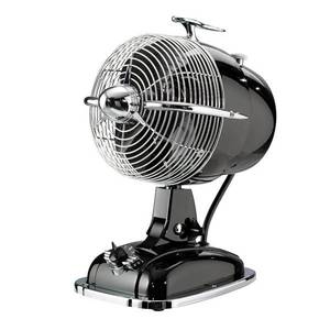 CasaFan Stolní ventilátor RetroJet, černá obraz