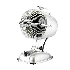 CasaFan Stolní ventilátor RetroJet, stříbrná obraz
