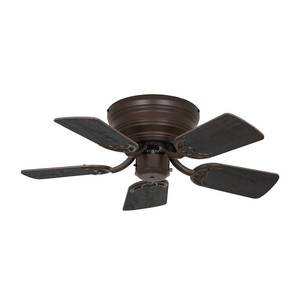 CasaFan Stropní ventilátor Classic Flat III bronze Ø 75 cm obraz