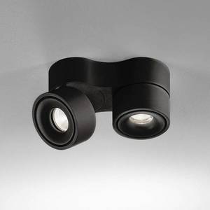 Egger Licht Egger Clippo Duo LED stropní spot, černý, 2 700 K obraz