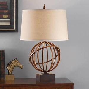 FEISS Textilní stolní lampa Spencer, top design obraz