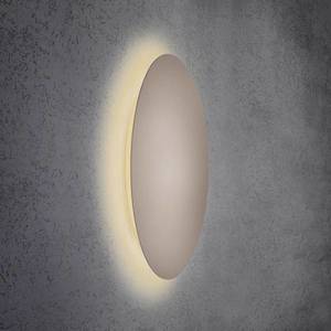 Escale Escale Blade LED nástěnné světlo, taupe, Ø 79 cm obraz