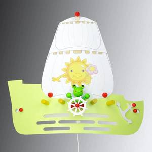 Elobra Nástěnné světlo Frosch ve tvaru plachetnice obraz