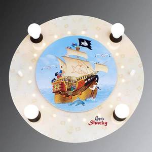 Elobra Capt'n Sharky nástěnné světlo s LED efekty obraz
