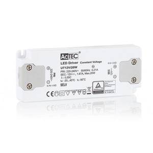 AcTEC AcTEC Slim LED ovladač CV 12V, 20W obraz