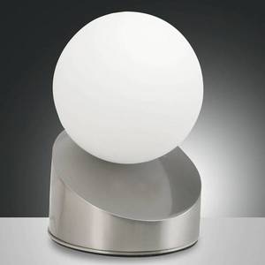 Fabas Luce LED stolní lampa Gravity, nikl obraz