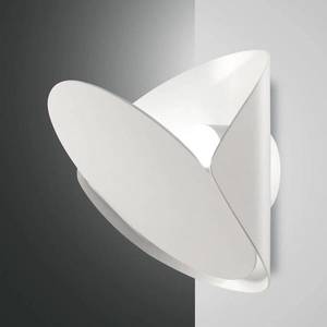 Fabas Luce LED nástěnné světlo Shield, stmívatelné, bílá obraz