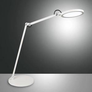 Fabas Luce LED stolní lampa Regina se stmívačem, bílá obraz
