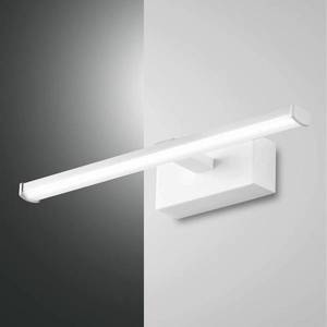 Fabas Luce LED nástěnné světlo Nala, bílé, šířka 75 cm obraz